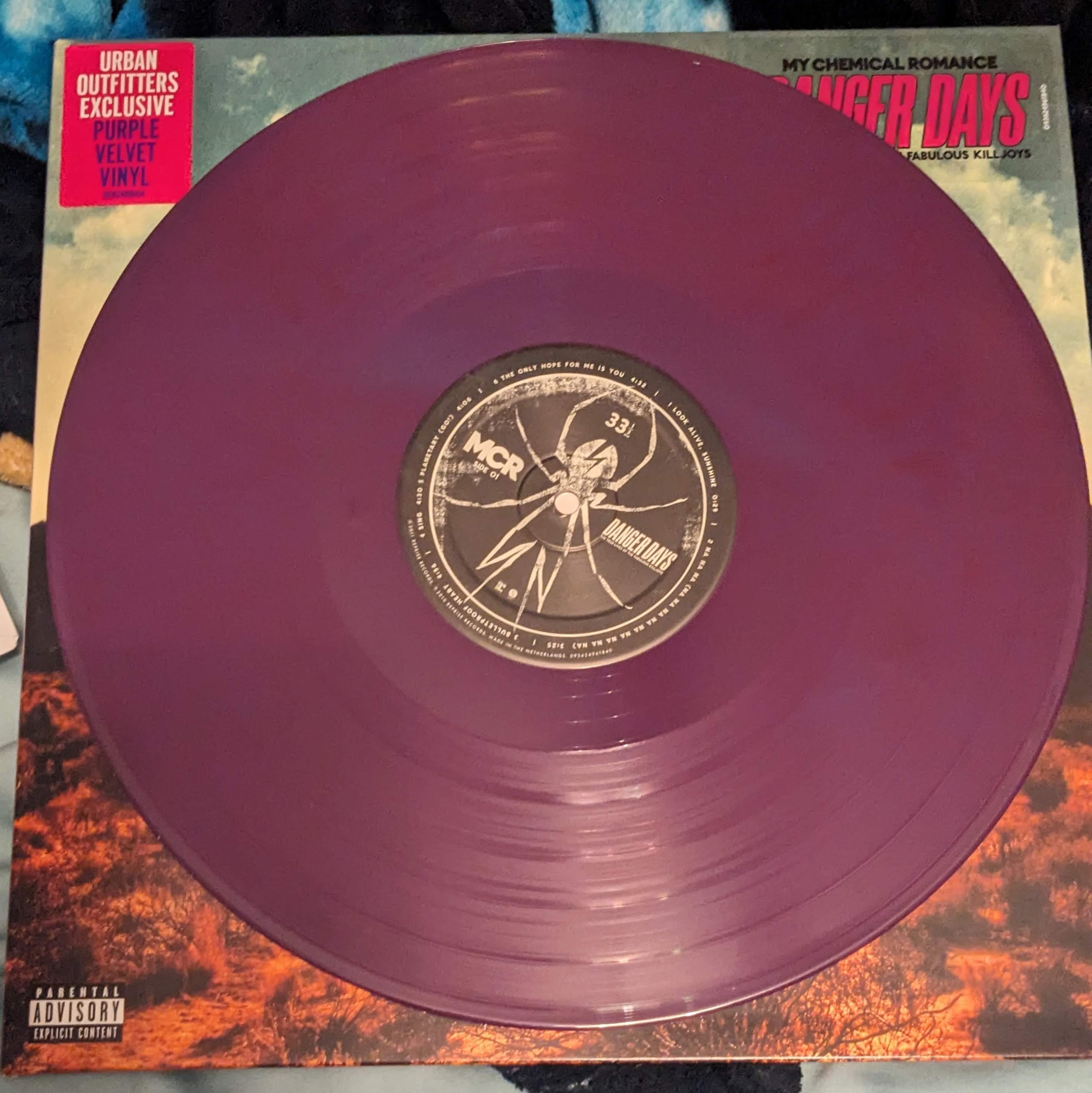 Danger Days by My Chemical Romance Purple Vinyl