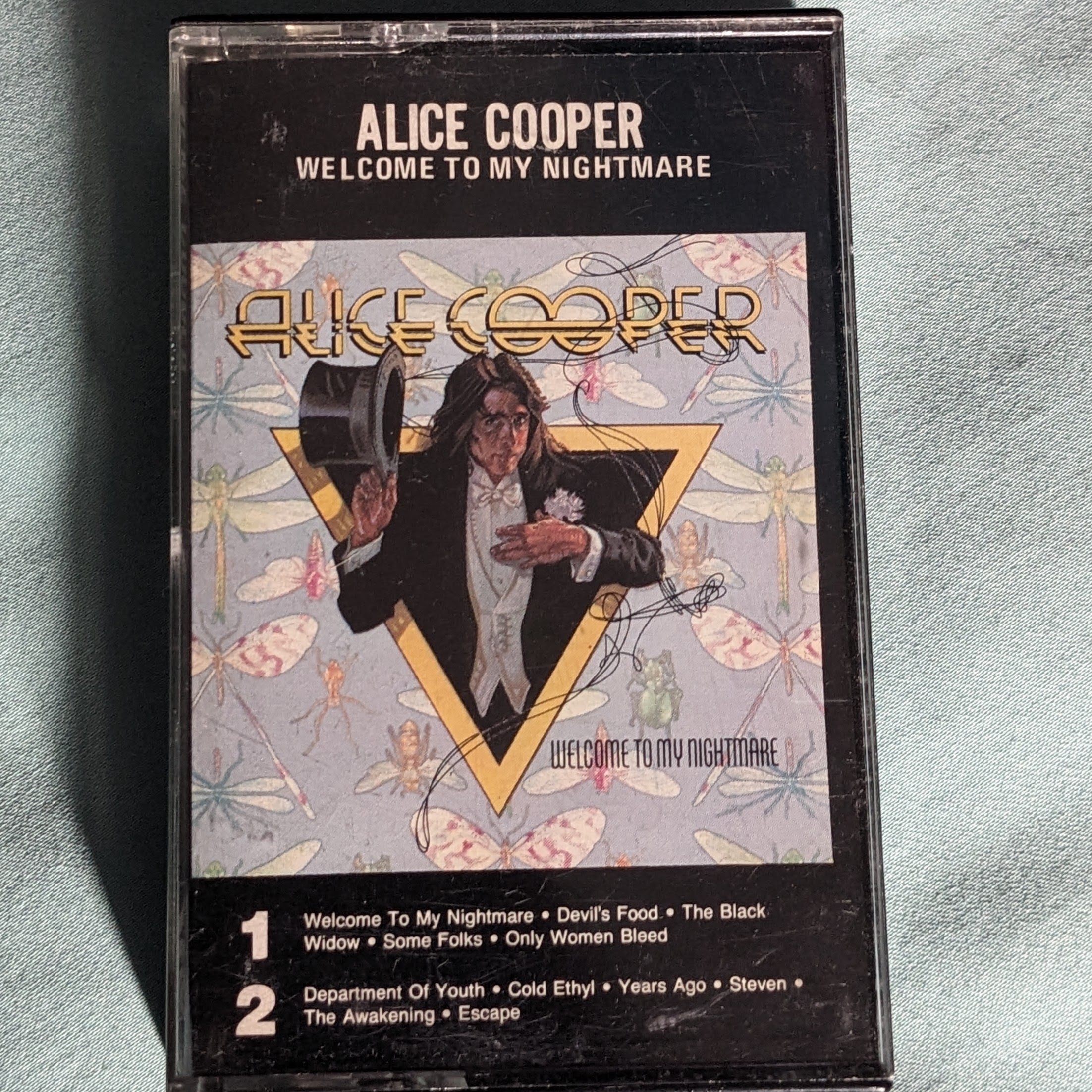 Welcome to My Nightmare by Alice Cooper (Cassette)